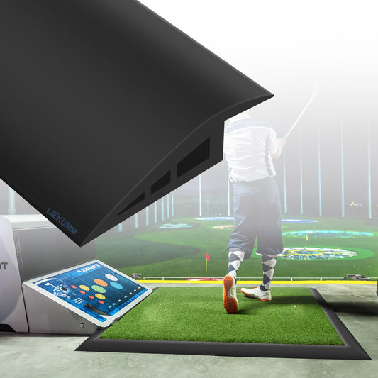 LIEKUMM  Türschwellenrampe, 1000 kg Tragkraft, Rampe für Rasen, Türschwellen, Teppich, Bordsteinrampe für Golfcart, Motorrad, Rollstuhl, Transportwagen