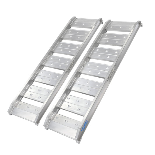 LIEKUMM 2X Auffahrrampe, Anhängerrampe, Auto Laderampe für Motorrad ATV Quad PKW