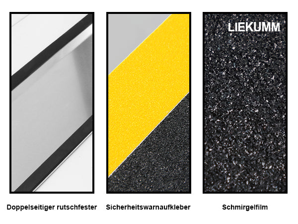 Schwellenrampe, 300KG Kapazität, leichte Türschwellenrampe mit Anti-Rutsch-Oberfläche, Rollstuhlrampe für Tür, Treppe, Stufen, Schwarz