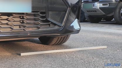 LIEKUMM PVC Türschwellenrampe, 800 kg Tragkraft, Rollstuhlrampe für Innen- und Außenbereich, für Elektro-Rollstuhl