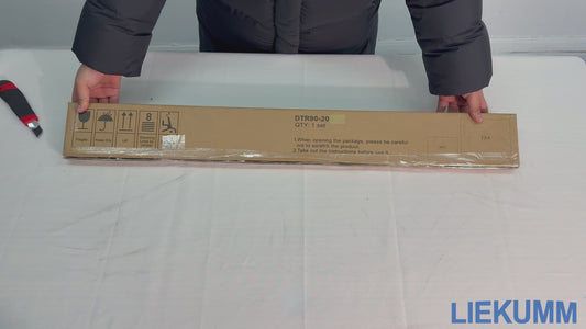 LIEKUMM Gummi Türschwellenrampe 650 kg – Rutschfeste Rollstuhlrampe für Türöffnungen, Stufen, Bordsteine, Scooter, Kinderwagen, Motorrad