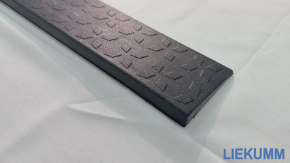 LIEKUMM Gummi Türschwellenrampe 650 kg – Rutschfeste Rollstuhlrampe für Türöffnungen, Stufen, Bordsteine, Scooter, Kinderwagen, Motorrad