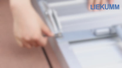 LIEKUMM Rollstuhlrampe 300 kg, Aluminium, rutschfest, für Treppen & Türschwellen, tragbar für Zuhause